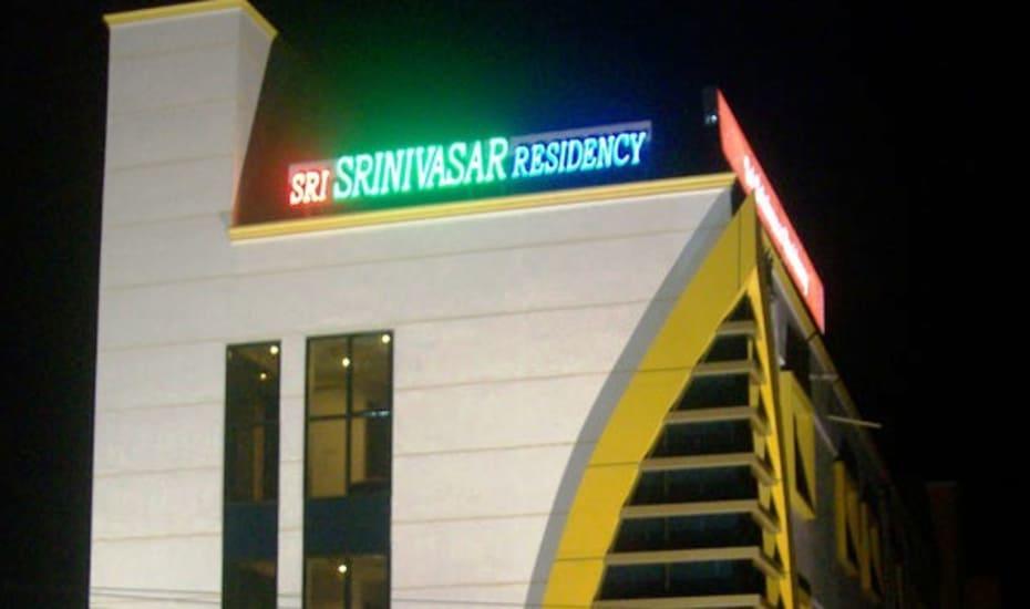 Sri Srinivasa Residency Hotel Kadapa Kültér fotó